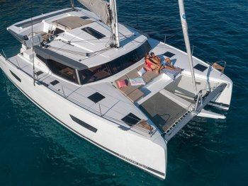 Pronájem jachty, dovolená na jachtě - Fountaine Pajot Elba 45 - 4 cab. - Cerulean}